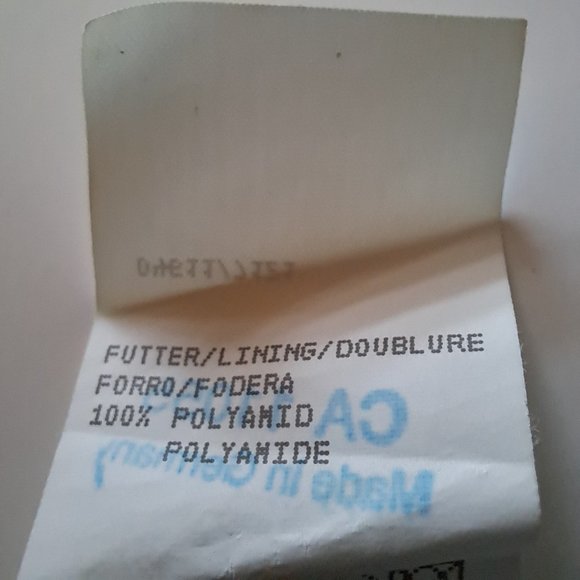 HAMMER Germany SKIRT Sz 36 or 25w - 27w WOOL LINED OLD MONEY CORPCORE ACADEMIA - Picture 10 of 10